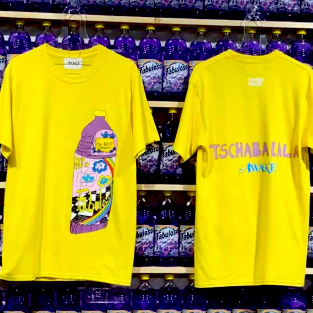 Awake NY x Tschabalala Self size medium t-shirts (2) brand new